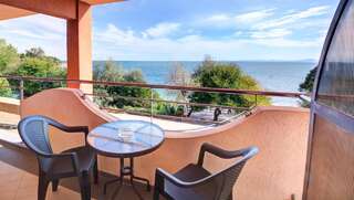 Отель Hotel Capri Несебр Двухместный номер с 1 кроватью с видом на море-2